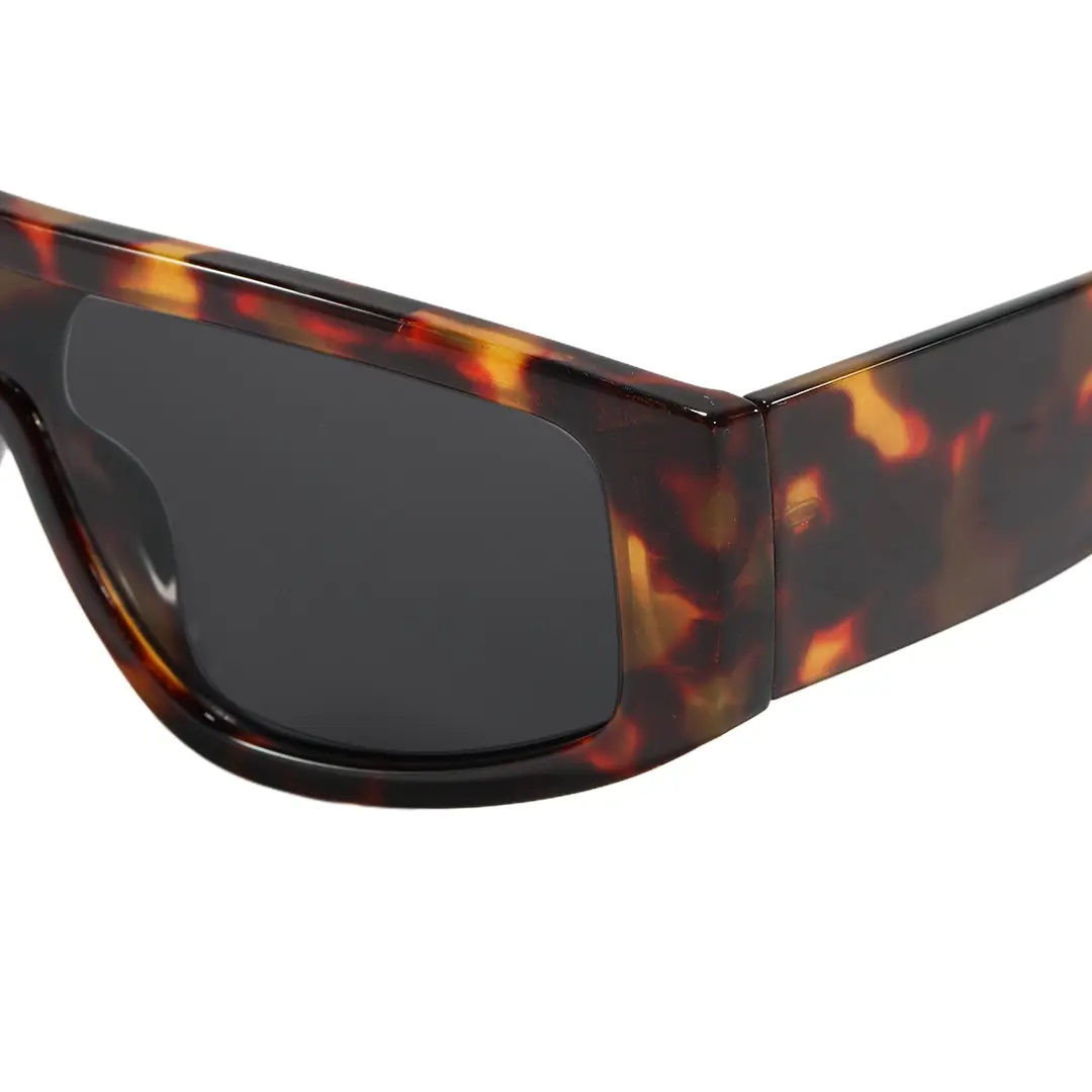 End piece detail of Kaelen fashion aviator pc sunglasses AP0092604 in tortoise