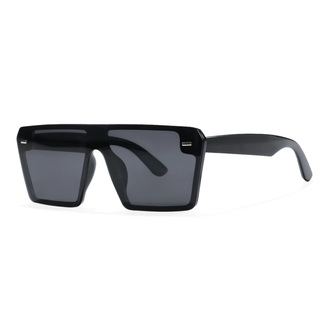 Angle view of Wyla aviator tr90 sunglasses AR0112604 in black