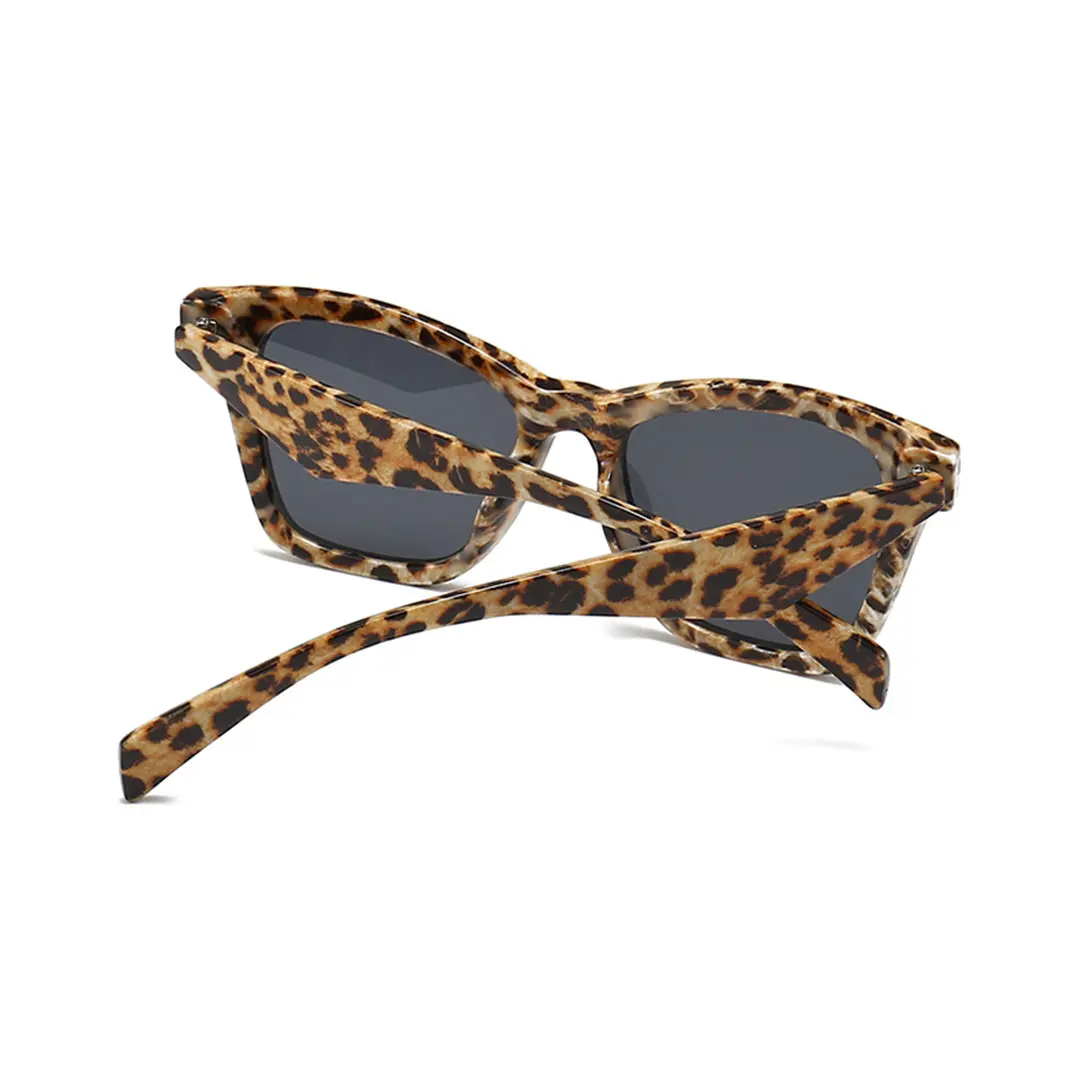 Back folded view of Mala cat eye pc sunglasses CP0122506 in tortoise