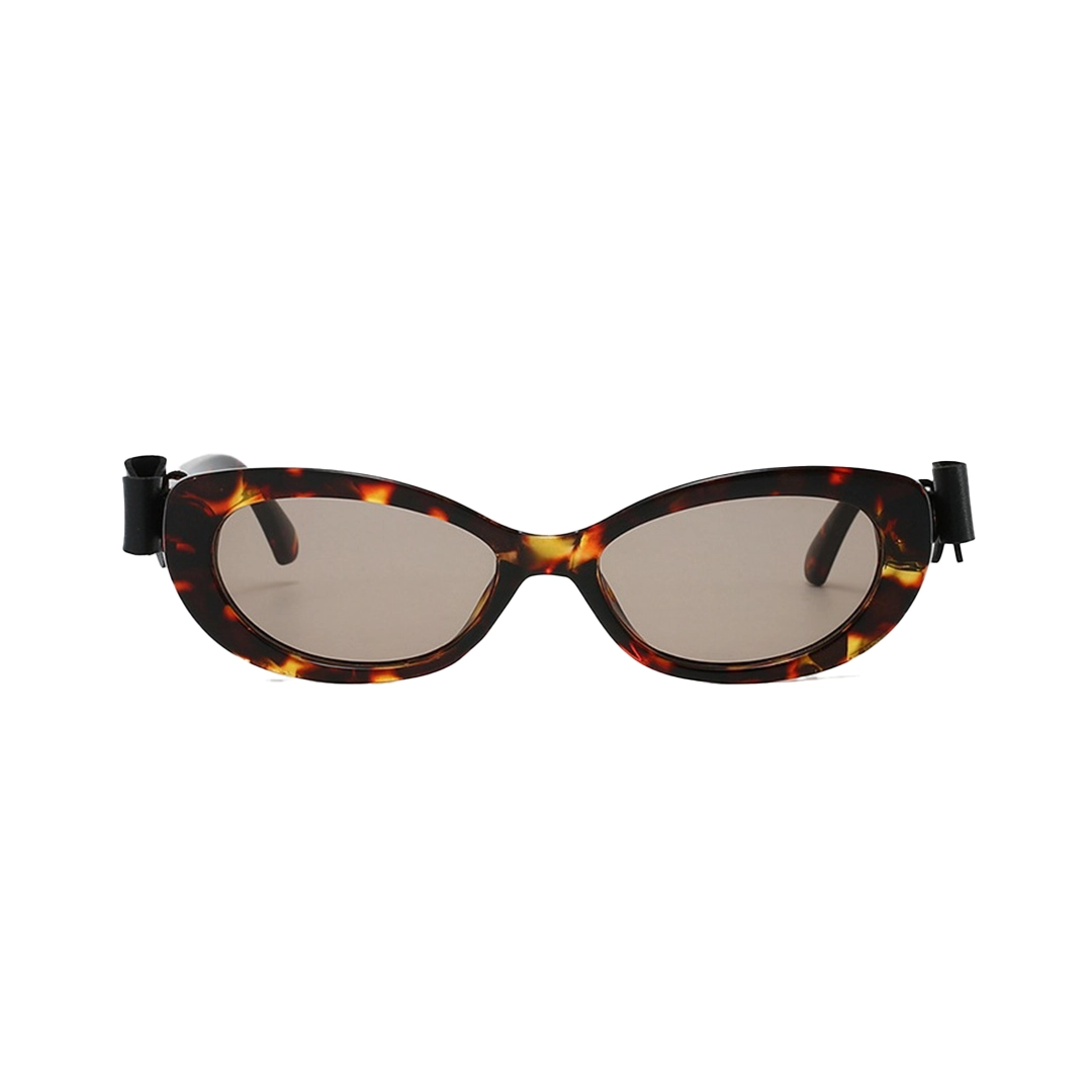 Front view of Tula fashion cat-eye pc sunglasses CP0332512 in tortoise