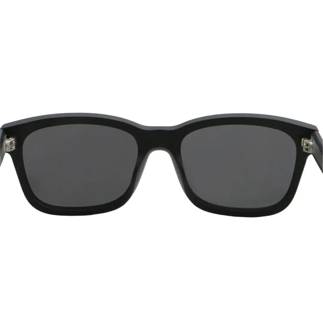 Back view of Grant square acetate sunglasses RA0012402 in black
