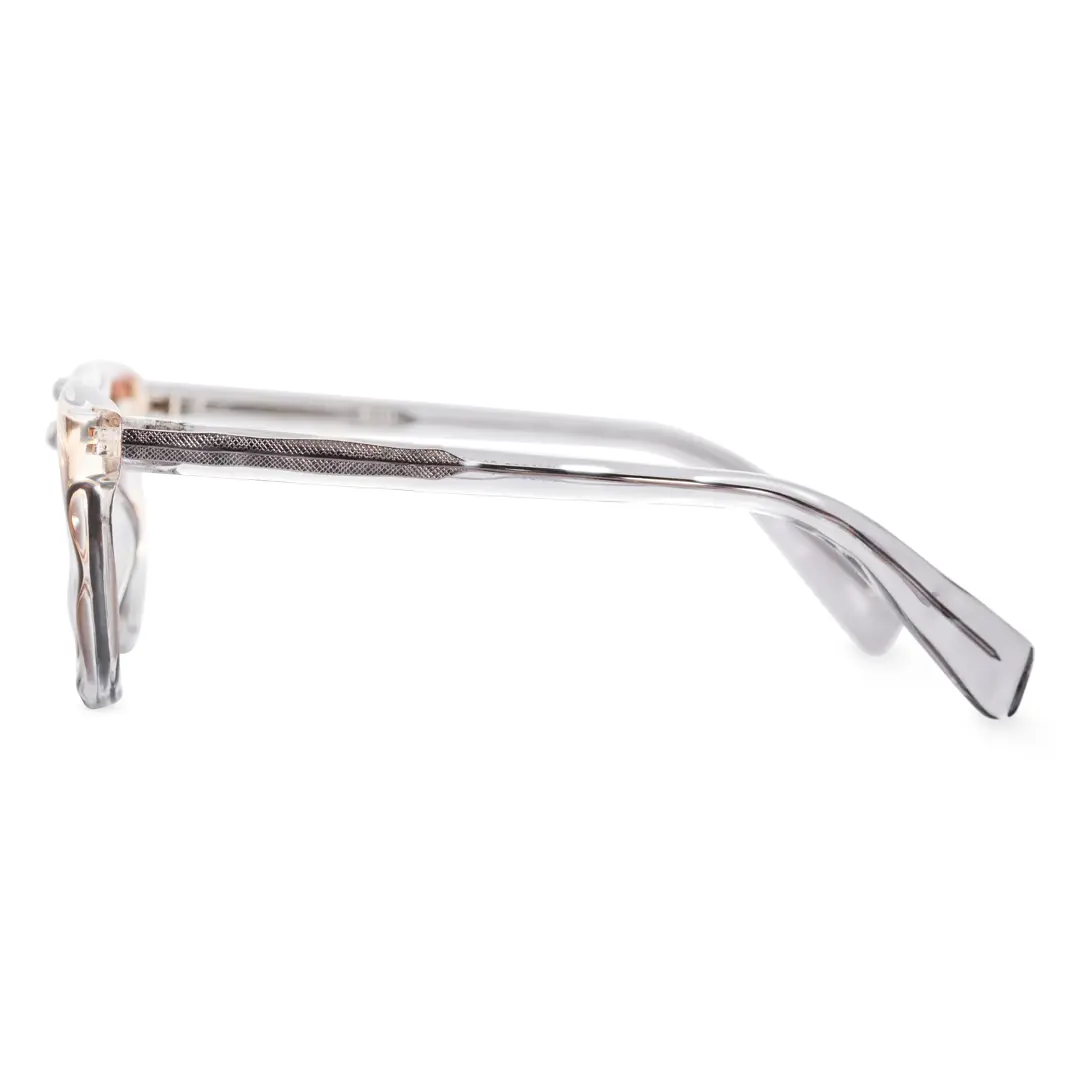 Side view of Avery square pc sunglasses SP0032404 in multicolor