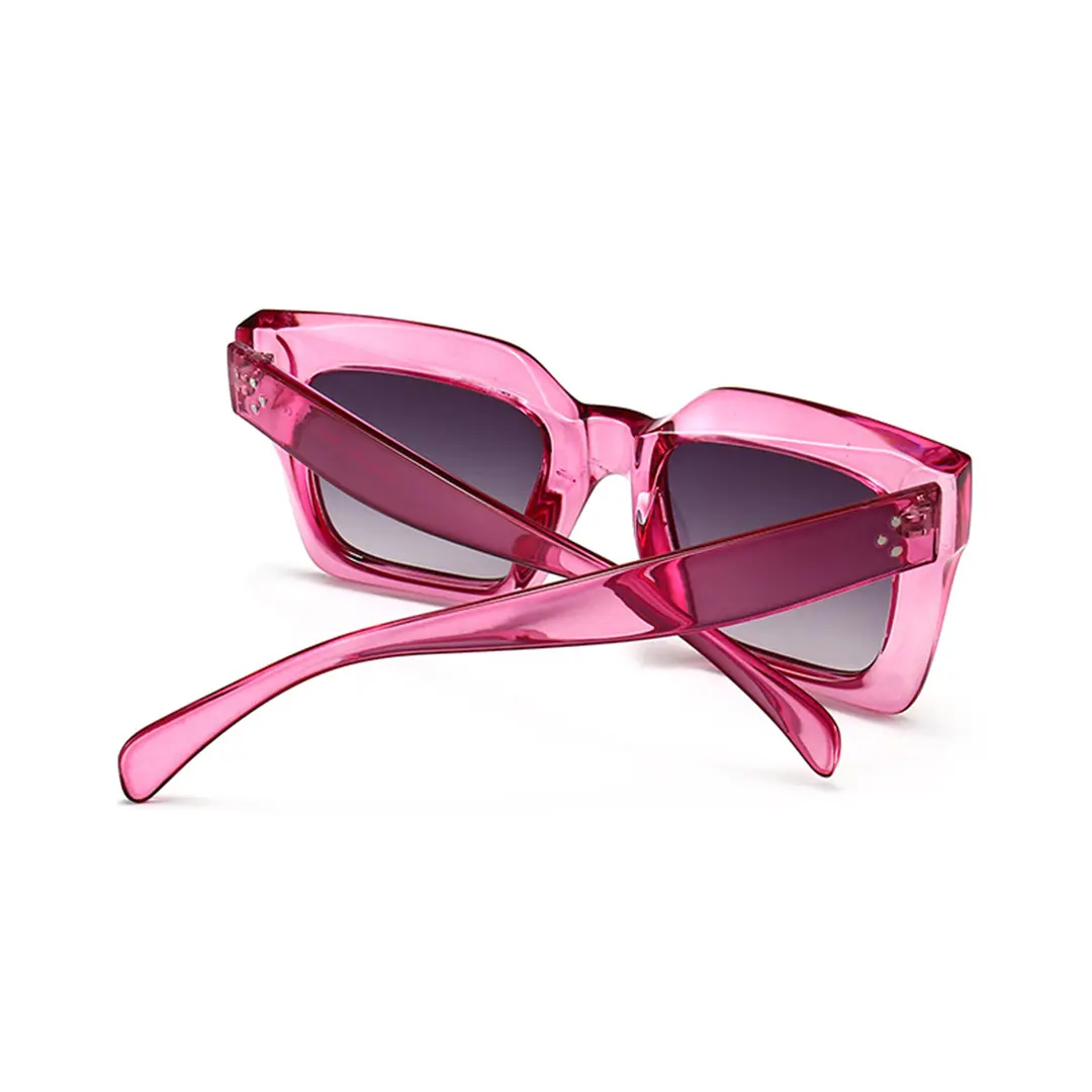 Back view of Sloane square pc sunglasses SP0192507 in pink