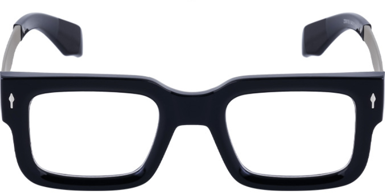Front view of eeee round acetate eyeglasses cy2218c4 in red