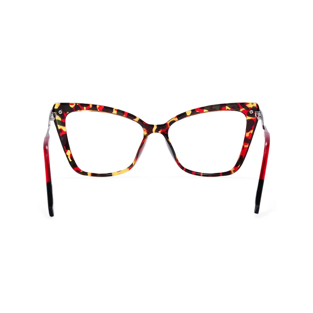 Back view of Aida butterfly tr90 eyeglasses UR0172502 in tortoise