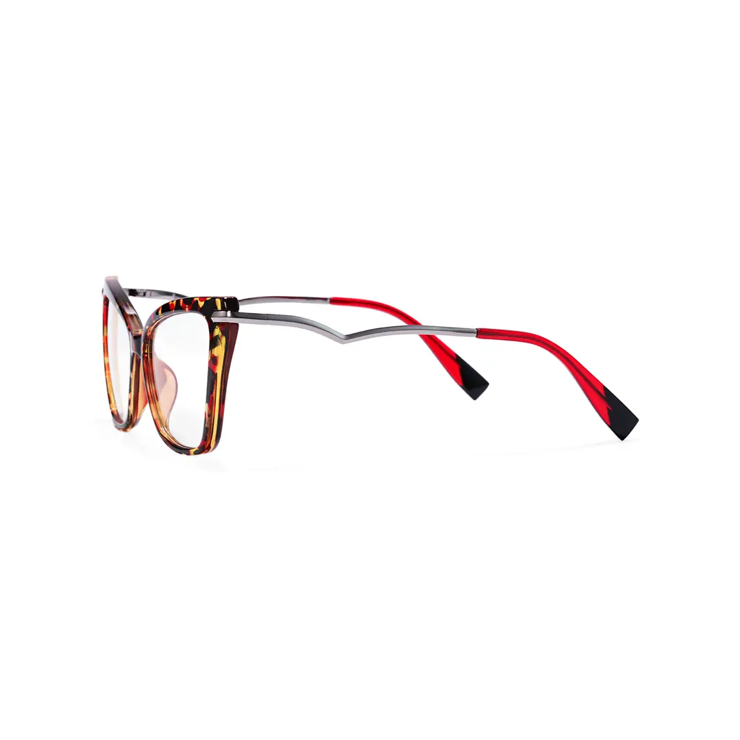 Side view of Aida butterfly tr90 eyeglasses UR0172502 in tortoise