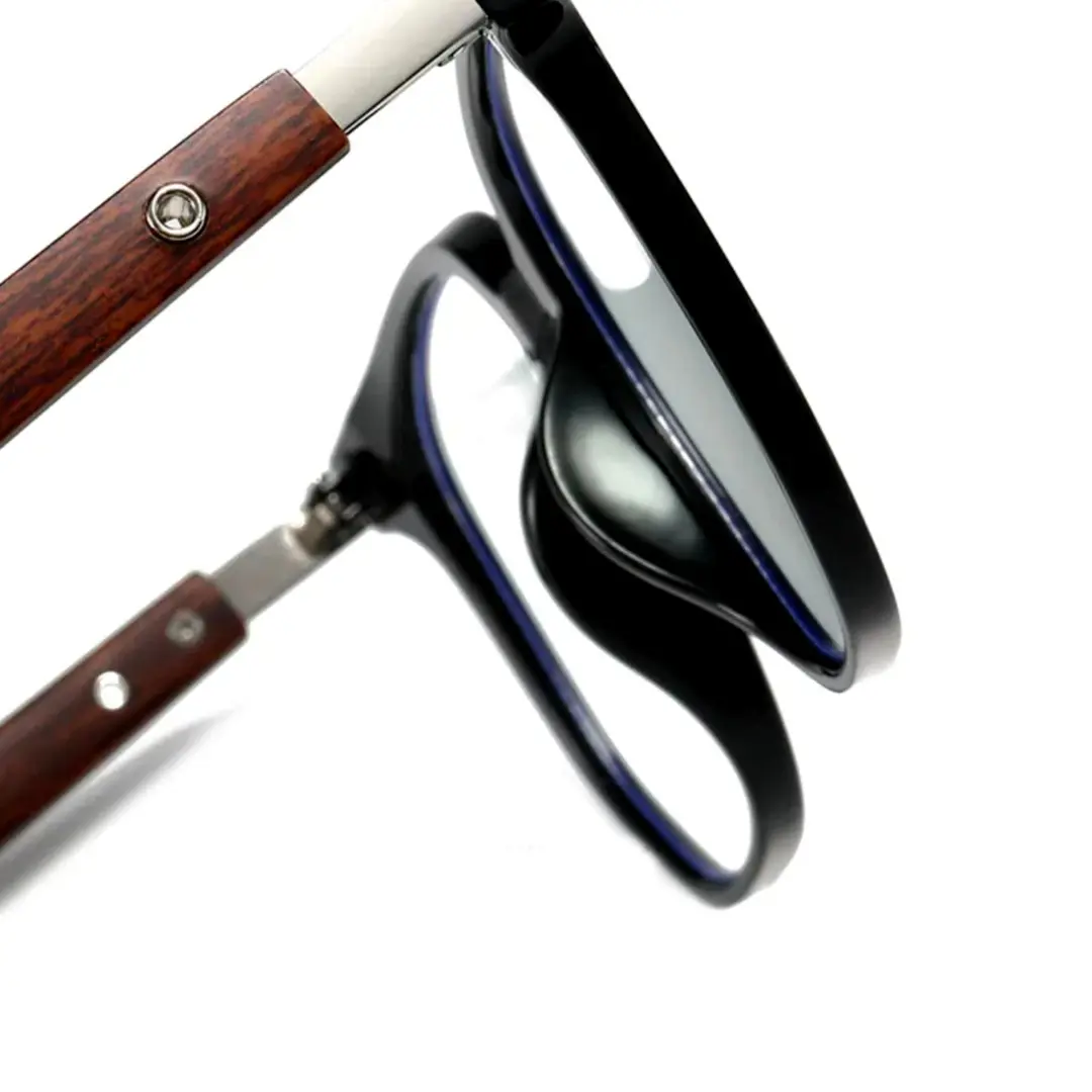 Frame detail view of Arden square tr90 eyeglasses SR0432508 in black