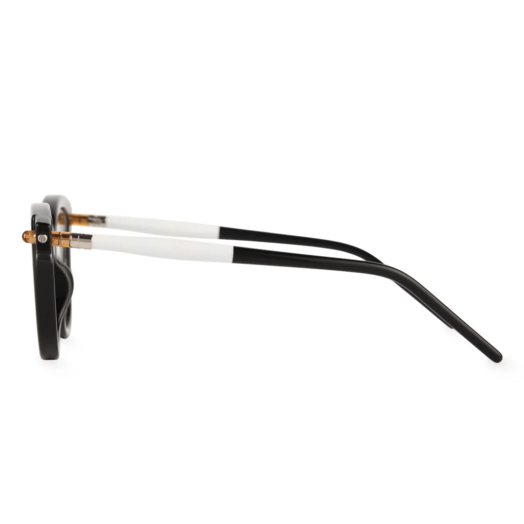 Side view of Balis cat eye tr90 eyeglasses CR0172408 in black