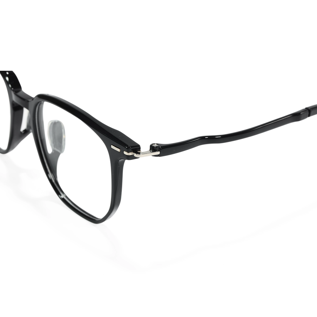 End piece detail of Benny square tr90 eyeglasses SR0042508 in black