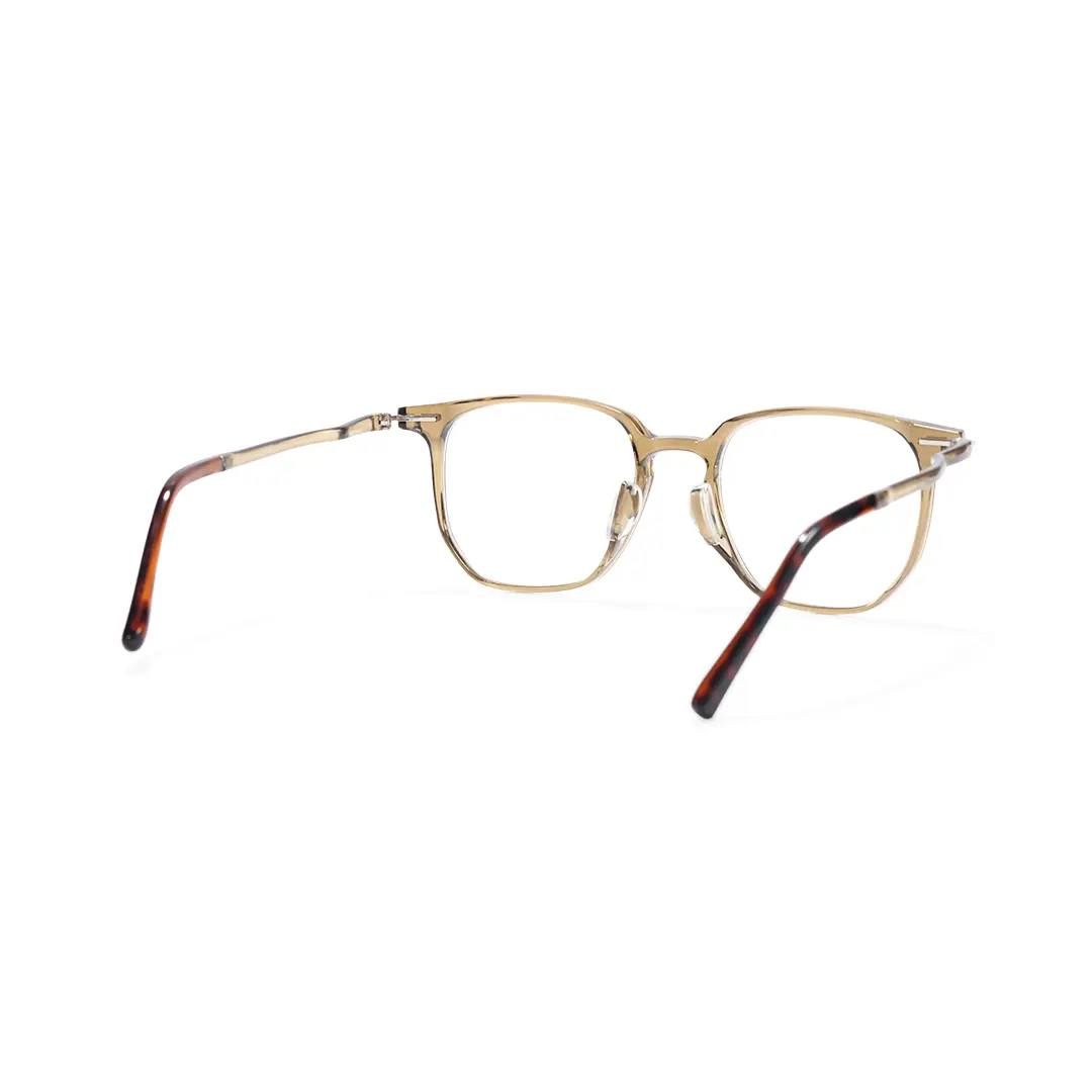 Back view of Benny square tr90 eyeglasses SR0042508 in green