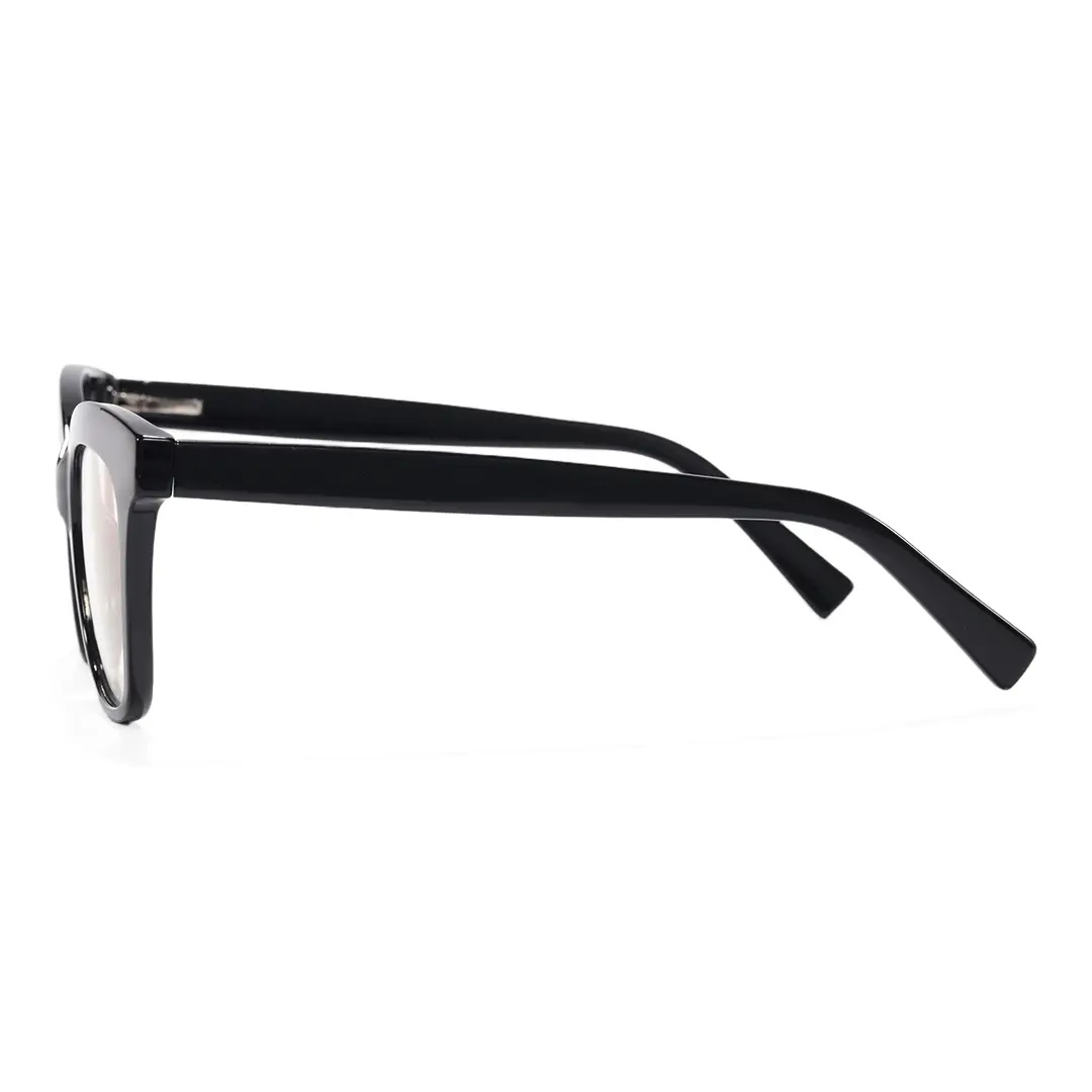 Side view of Bike cat eye tr90 eyeglasses CR0272302 in black