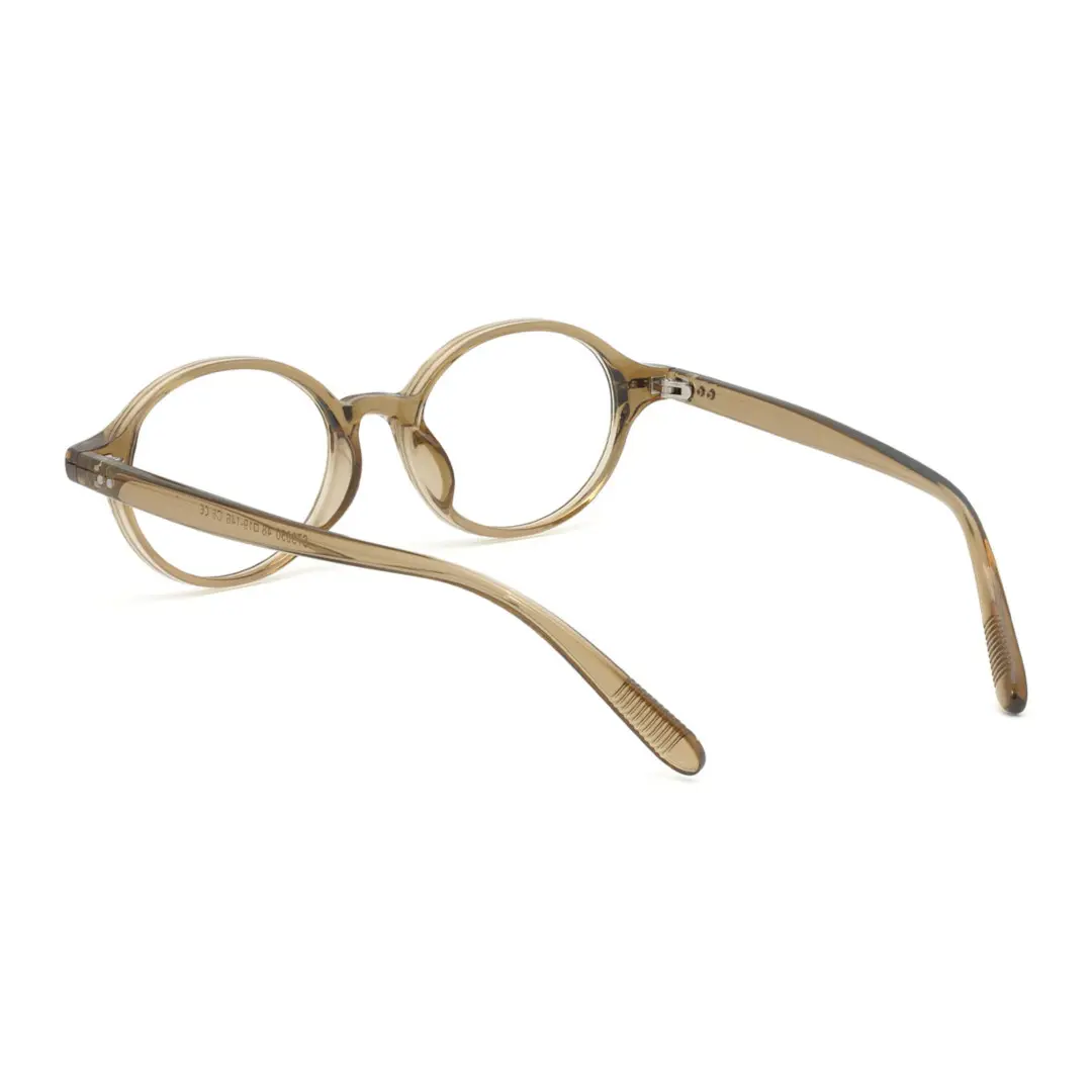 Back view of Blaze oval tr90 eyeglasses OR0082406 in bronze