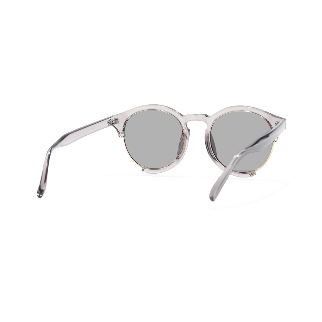 Back view of Boak round tr90 sunglasses RR0062402 in grey