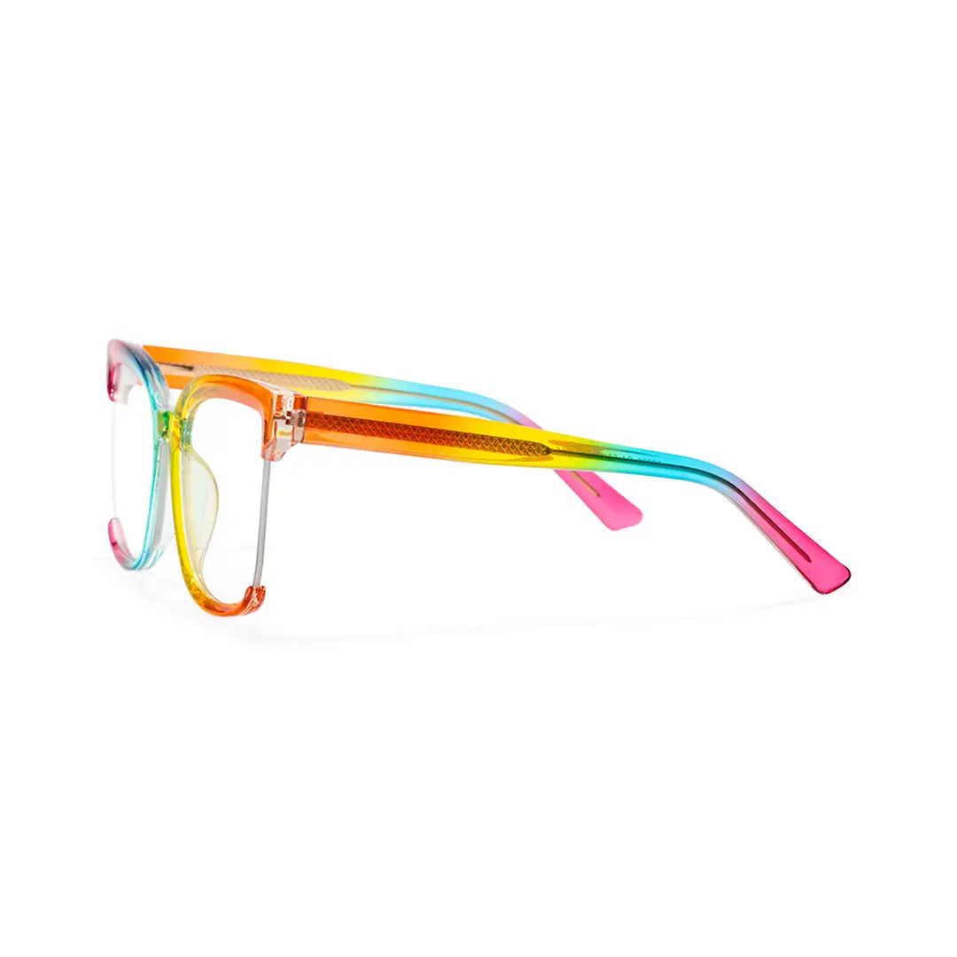 Side view of Cery cat eye tr90 eyeglasses CR0022502 in multicolor