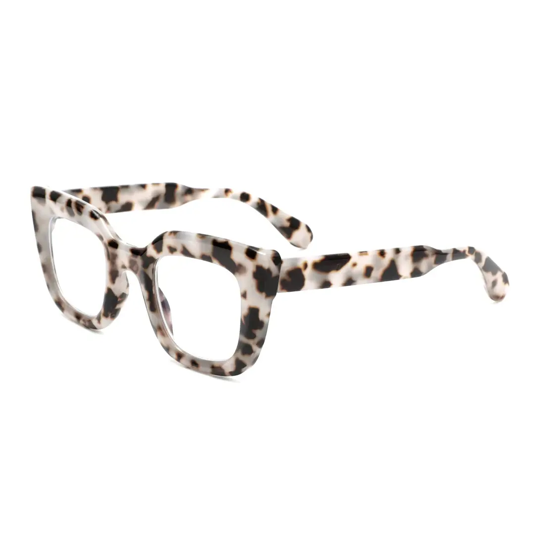 Angle view of Cohen cat eye pc eyeglasses CP0012403 in tortoise