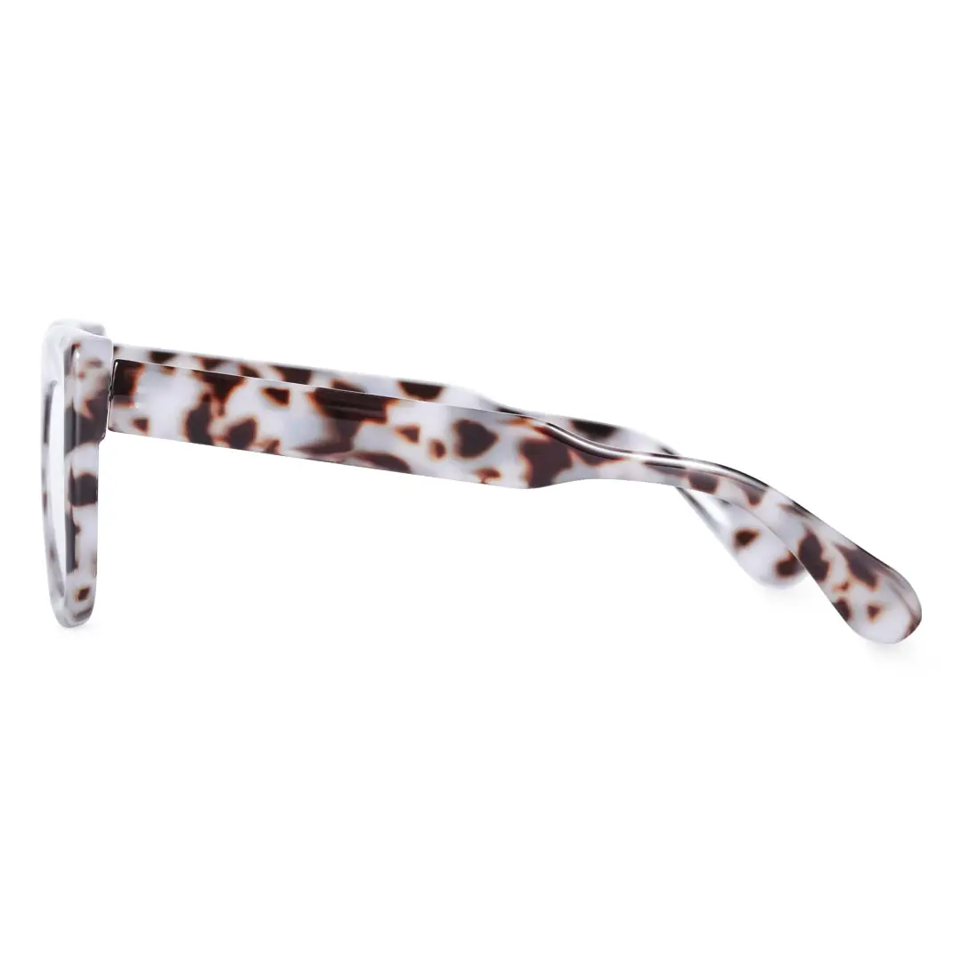 Side view of Cohen cat-eye pc eyeglasses CP0012403 in tortoise