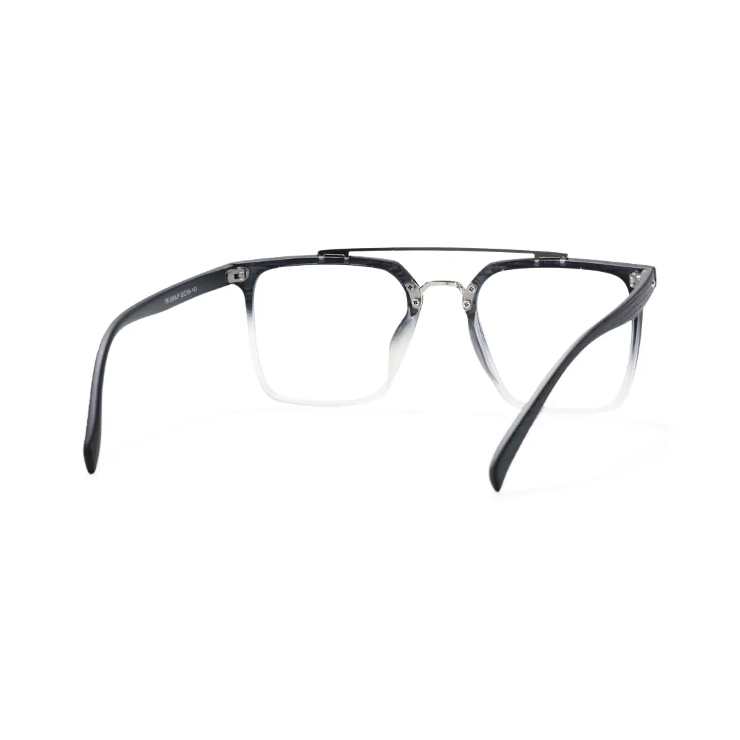 Back view of Drew square tr90 eyeglasses SR0222508 in two-tone