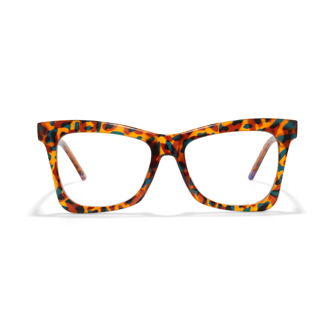 Front view of Eira butterfly tr90 eyeglasses UR0152502 in tortoise