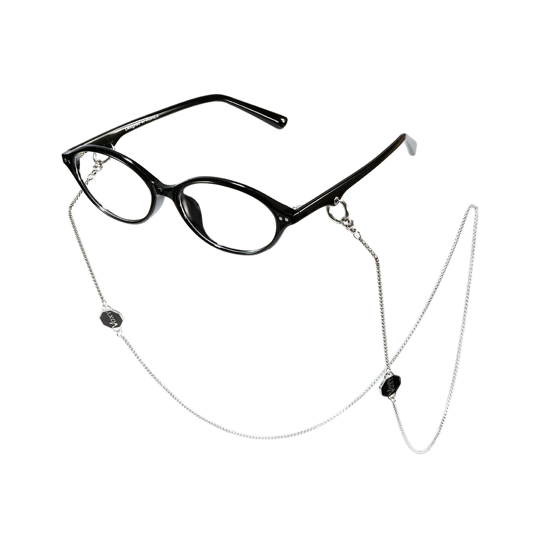 Frame detail view of Ellis oval tr90 eyeglasses OR0222601 in black