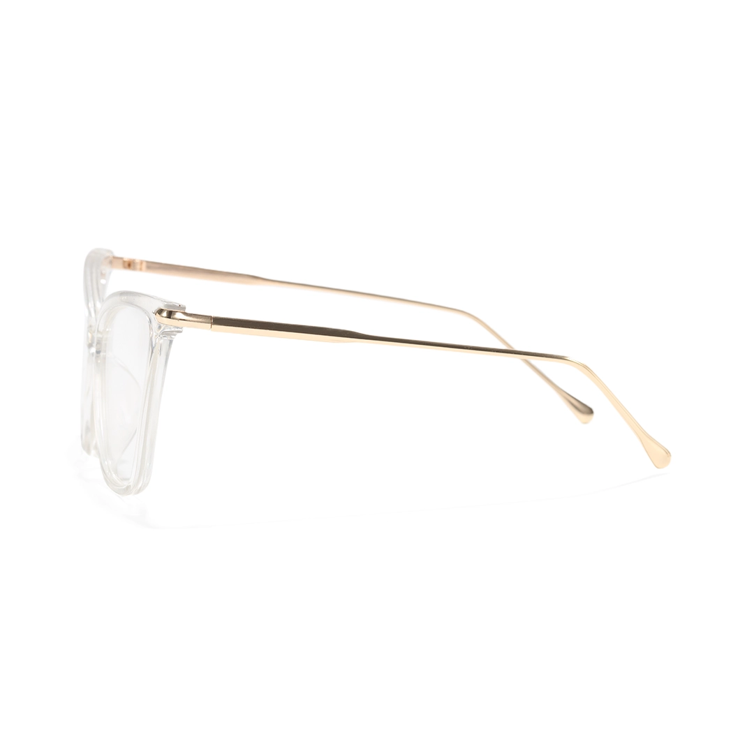 Side view of Hilary cat eye tr90 eyeglasses CR0032207 in clear