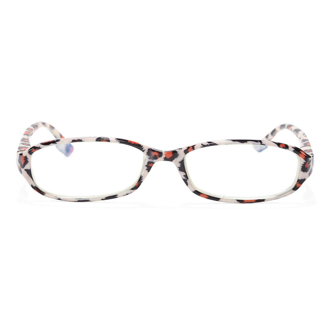 Front view of Lanina rectangle pc eyeglasses EP0342601 in multicolor