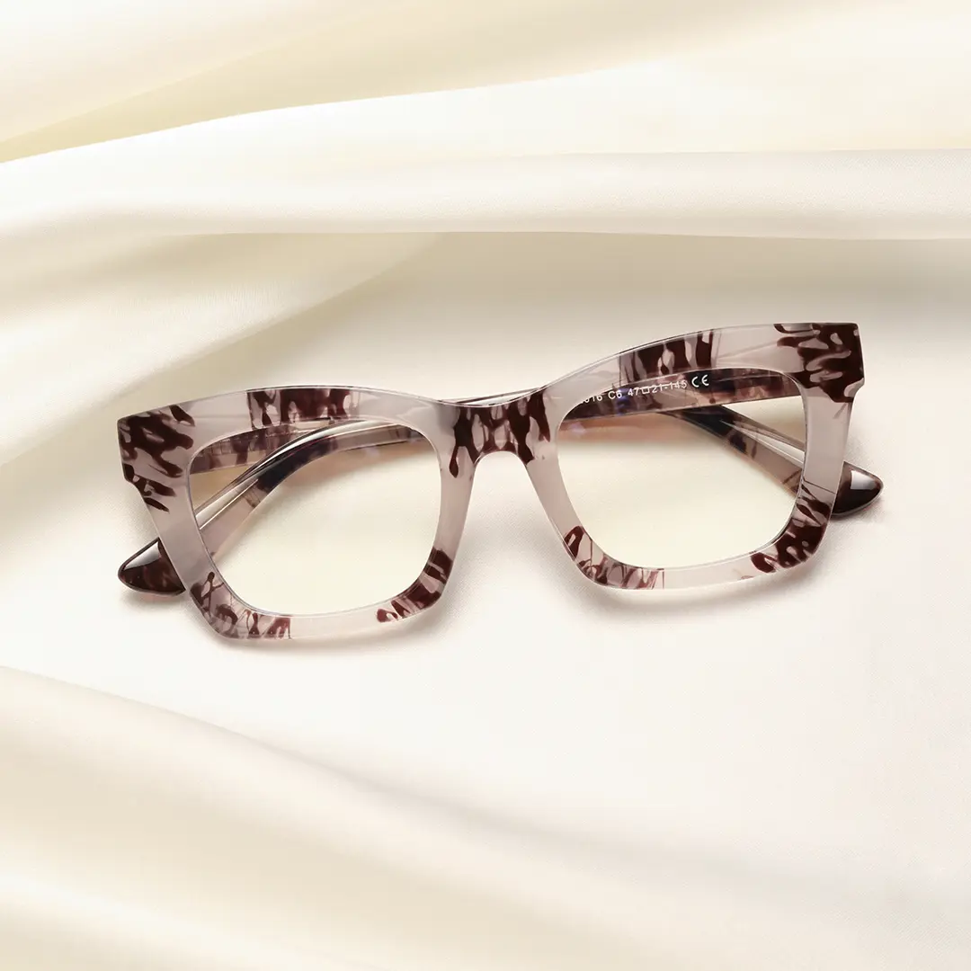 Scene view of Lukas cat eye tr90 eyeglasses CR0012209 in tortoise