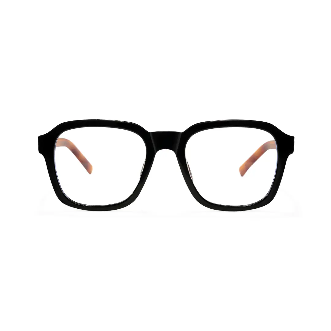 Front view of Maisy square tr90 eyeglasses SR0032508 in two tone