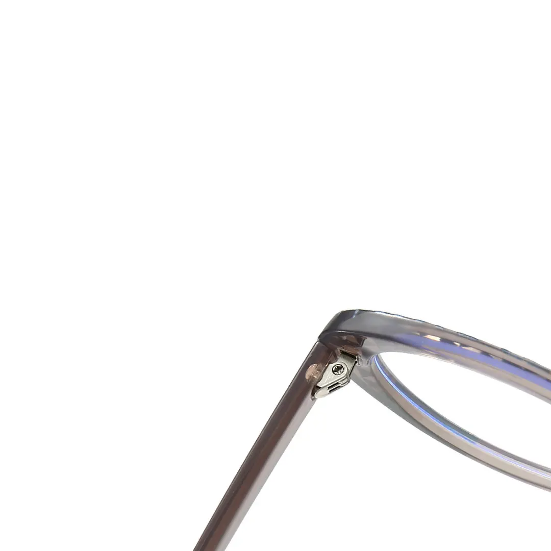 Hinge detail of Seren cat eye tr90 eyeglasses CR0042405 in green