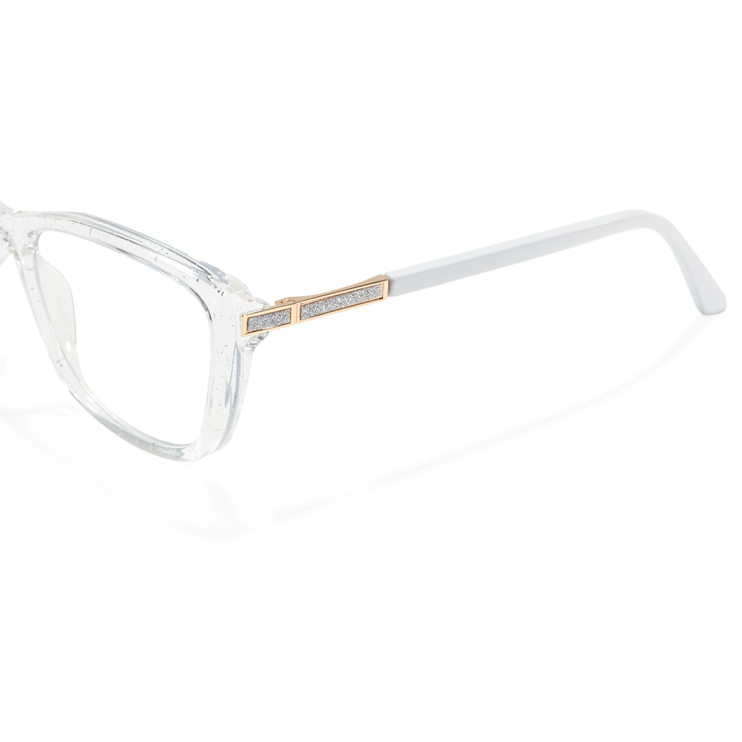 End piece detail of Spark cat eye tr90 eyeglasses CR0062510 in grey