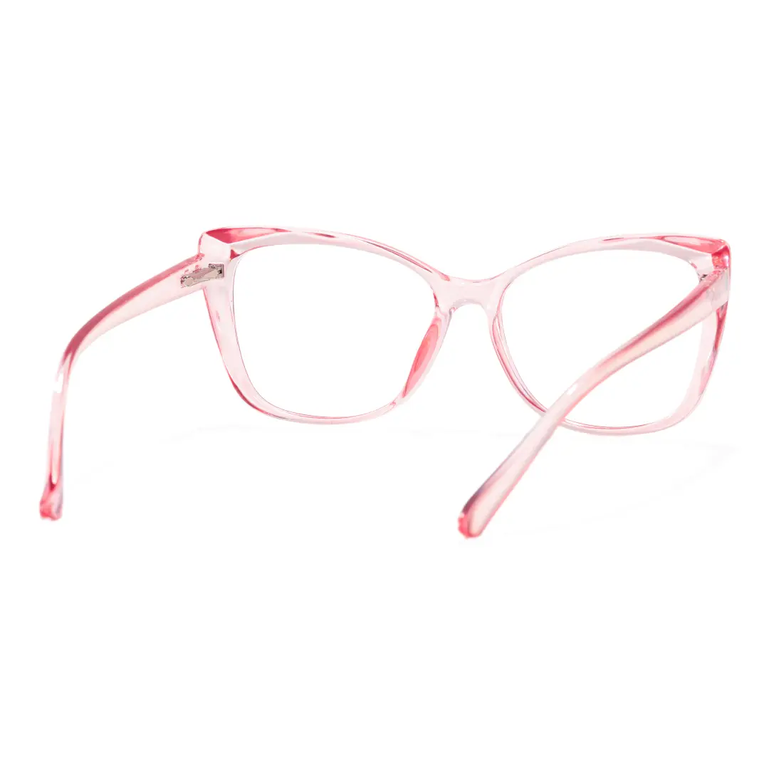 Back view of Stay cat eye pc eyeglasses CP0062209 in pink