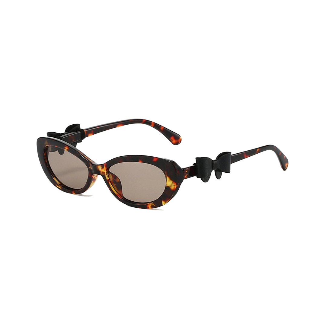Angle view of Tula cat-eye pc sunglasses CP0332512 in tortoise