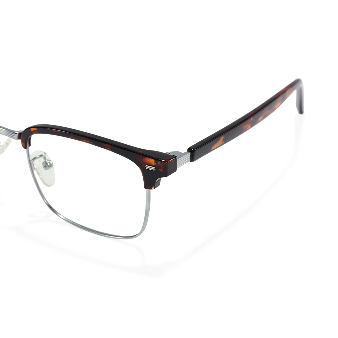 Frame detail of Vesper browline metal eyeglasses BX0402509 in tortoise-1